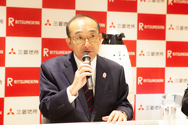 【三菱地所と立命館大学】ロボット活用で戦略的パートナーシップ協定を締結　自律運搬・警備・コミュニケーションロボットなどをキャンパスで実証実験