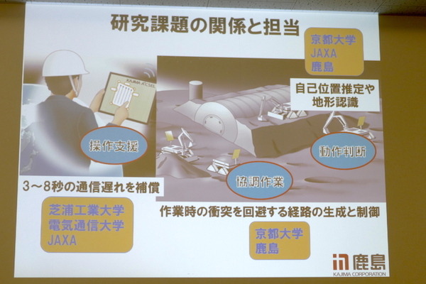 JAXAと鹿島、自動化建機による月面拠点の建設を想定したデモを公開　次世代の土木施工を目指して培った技術を宇宙へ