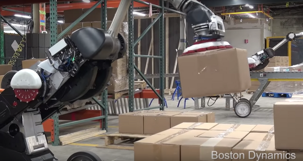 【動画】ボストン・ダイナミクスの車輪つきロボット「Handle」が物流用に進化！