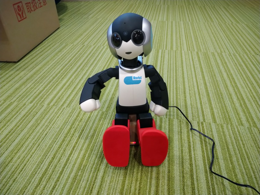 ついに「ロビ2」が完成！ 最初の起動シーンと浴衣を着てロビ音頭