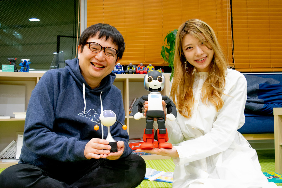 ついに「ロビ2」が完成！ 最初の起動シーンと浴衣を着てロビ音頭