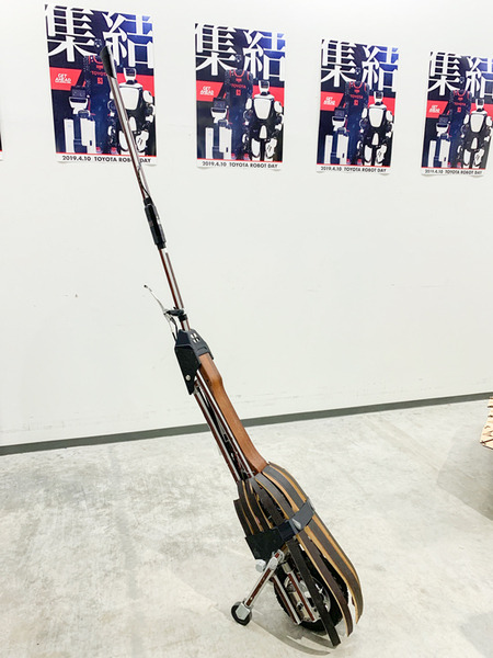 Bリーグ会場にトヨタのロボットが集結(2) スラムダンク桜木花道がモデルの「CUE3」がセンターサークルからのシュートに初挑戦！