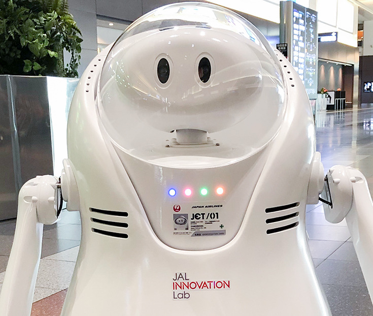 JALが羽田空港におけるアバター遠隔操作ロボット「JET」の活用トライアルを実施