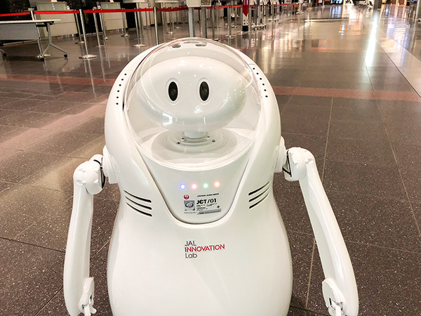 JALが羽田空港におけるアバター遠隔操作ロボット「JET」の活用トライアルを実施