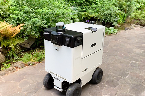 三菱地所が描くデリバリーロボットによる次世代物流！高評価の「Marble」を丸の内でラストワンマイル実証実験