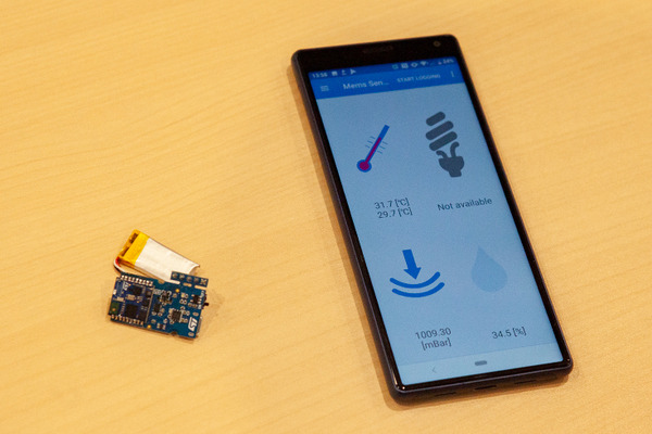 STの汎用マイコンでAIに挑戦！【後編】「SensorTile Kit」を使った推論実行とデータ収集　体験レポート