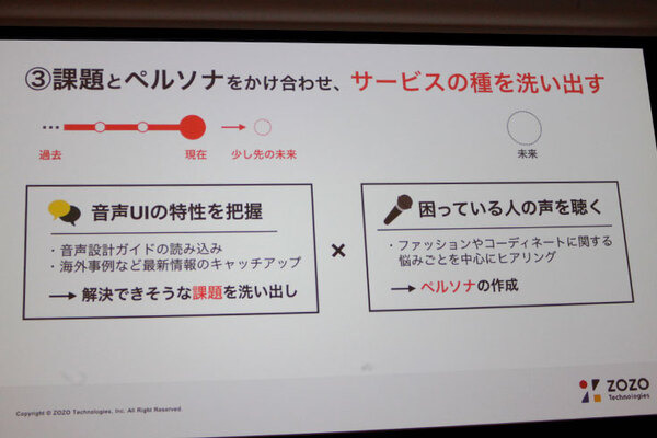 Alexaスキル ZOZOの「コーデ相談」はこうして企画・開発・リリースされた　「Voice UI Show」で5つのステップを紹介
