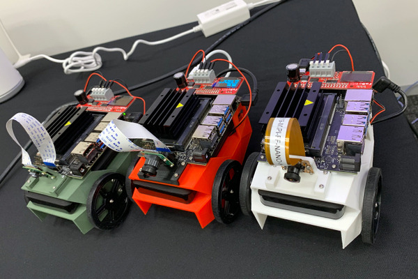 世界初のJetBotハンズオン・ワークショップ開催！Jetson Nano、Microsoft Azure、キット製品でAI自律ロボットカーの作成体験