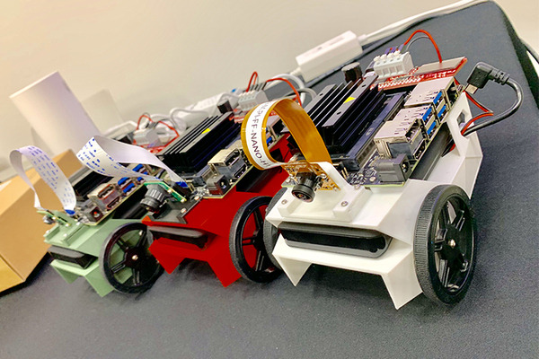 世界初のJetBotハンズオン・ワークショップ開催！Jetson Nano、Microsoft Azure、キット製品でAI自律ロボットカーの作成体験
