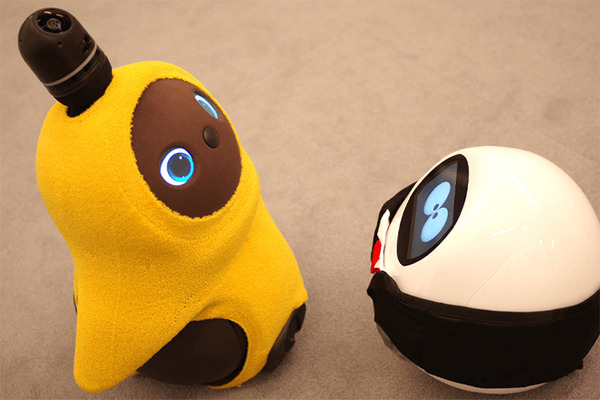 執事見習いロボット「タピ太」が、あの「LOVOT」に会いに行く