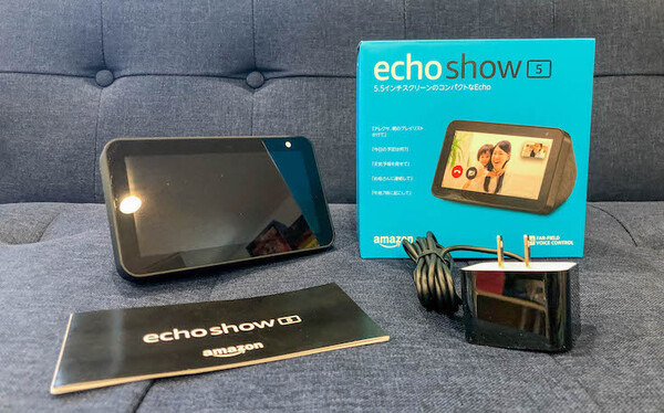 1万円未満で買える小型ディスプレイ搭載の新機種「Amazon Echo Show 5」実機レビュー！