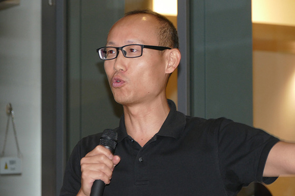 研究者が起業する価値とは　ライフロボティクスを創業・売却した尹氏が講演