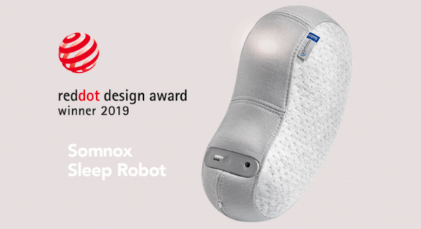 快眠に導く睡眠ロボット「Somnox」はリズミカルに呼吸してリラックスできる