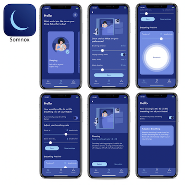 快眠に導く睡眠ロボット「Somnox」はリズミカルに呼吸してリラックスできる