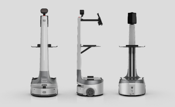 人をリードして働く自律走行型の協働ロボット「AMR」GROUNDが物流倉庫に30台導入へ