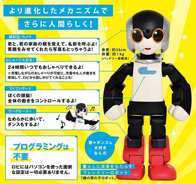 ロボユニが「週刊Robi2」組立済完成品ロボットの販売を開始！限定カラーのニットTシャツ付き　12種のロビ公式ウェアも発売
