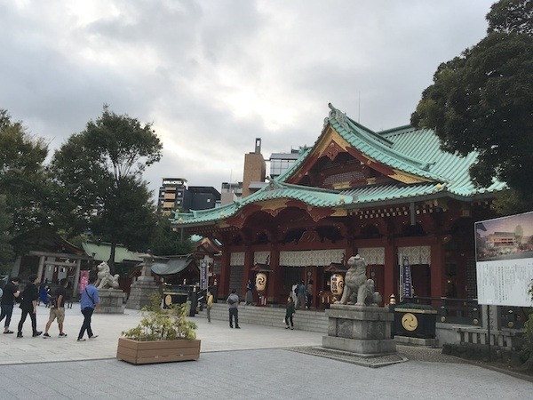 【神田明神で開催中】等身大アイドルロボット「高坂ここな」と女性アイドル大畑杏雛のユニット「プリティエンジェル」巫女舞奉納を見てきました