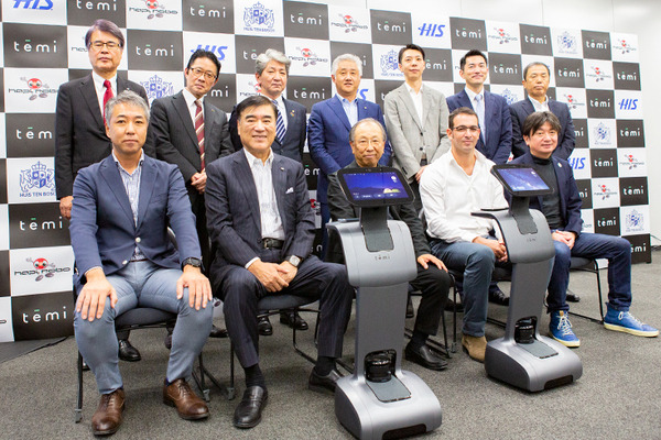 H.I.Sハピロボが瞬間移動ロボット「temi」を発売へ！遠隔対話、追従、自動マッピング、自律移動、Alexa連携、店舗案内など可能性は無限大