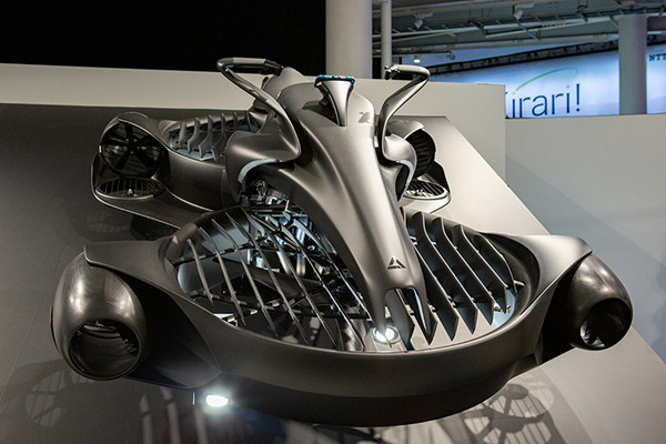 エアモビリティ「空飛ぶバイク」のしくみ　A.L.I.が来年発売・2023年に公道含めた実用化を目指す　東京モーターショー2019速報