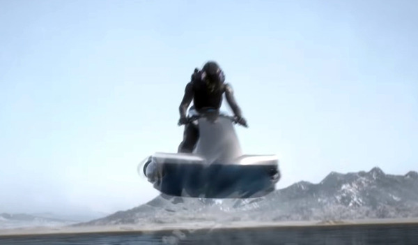 エアモビリティ「空飛ぶバイク」のしくみ　A.L.I.が来年発売・2023年に公道含めた実用化を目指す　東京モーターショー2019速報