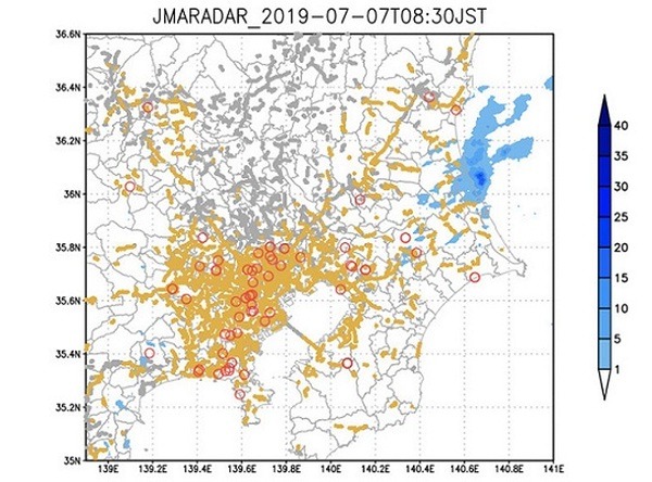トヨタとウェザーニューズ、ワイパーデータと気象データから正確な降水実況を把握する実証実験　雨天時の事故率は晴天時の約4倍
