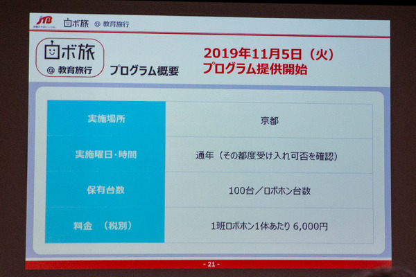 【業界初】ロボホンが修学旅行の観光案内＆連絡役に　JTBとシャープが教育旅行プログラムで協業「ロボ旅＠教育旅行」販売開始
