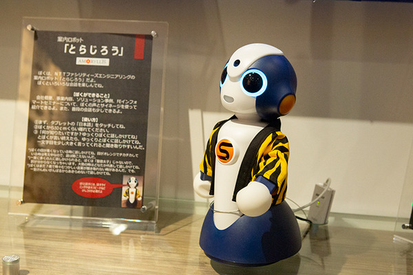 受付や観光、商品紹介やメニューを多言語でロボット「Sota」がご案内　最新の会話技術を搭載したNTTテクノクロスの「AMARYLLIS」(アマリリス)