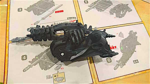 ゾイドワイルド 悪魔の翼の異名を持つ「スナイプテラ」を作ってみた！改造武器「バスターレーダーユニット」も装備したぞ