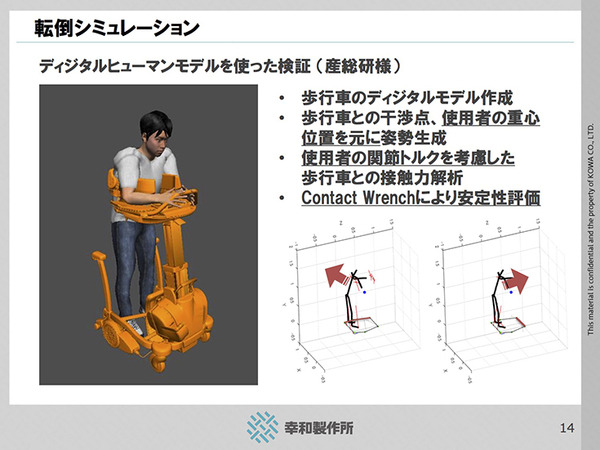 幸和製作所と産総研、転倒防止ロボット歩行車を開発 座らせきり介護ゼロを目指す