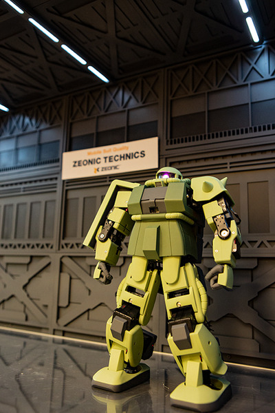 動かせるザク「ZEONIC TECHNICS」本格的なロボット開発教材をバンダイがついに公開！プログラミングツールやアクション操作が明らかに