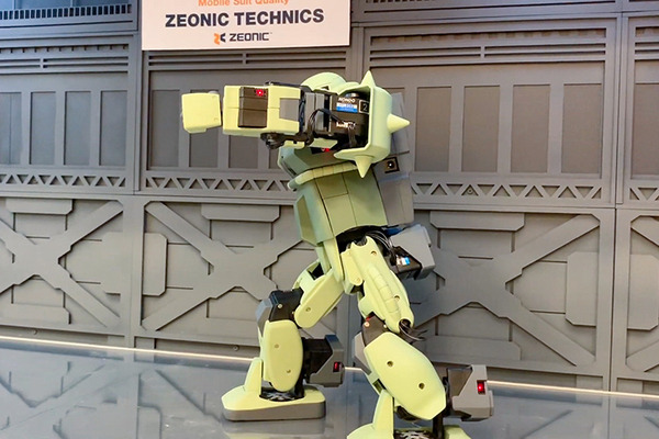 動かせるザク「ZEONIC TECHNICS」本格的なロボット開発教材をバンダイがついに公開！プログラミングツールやアクション操作が明らかに