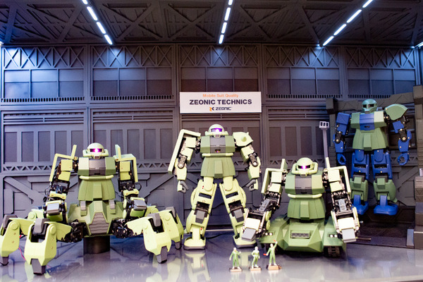 動かせるザク「ZEONIC TECHNICS」本格的なロボット開発教材をバンダイがついに公開！プログラミングツールやアクション操作が明らかに