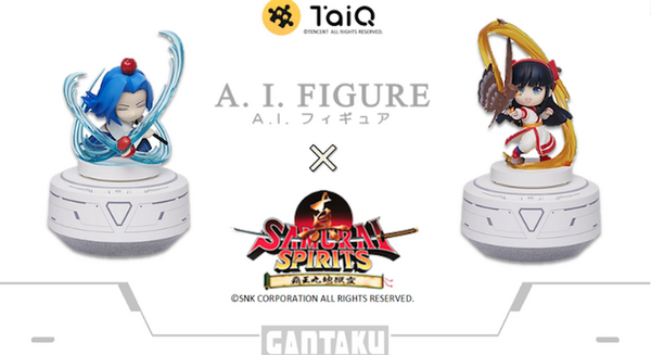「サムライスピリッツ」の人気キャラクター「橘 右京」と「ナコルル」のAIフィギュア発表「LINE Clova」搭載　Tencent社