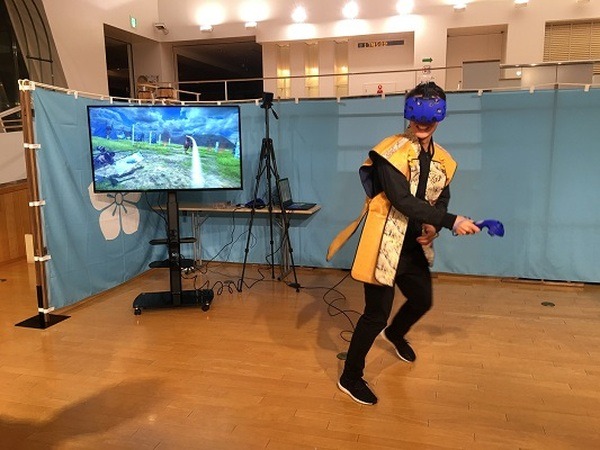 大河ドラマ「麒麟がくる」の主人公、明智光秀と戦う本格VRチャンバラアトラクションが「明智光秀博覧会2020in可児市」で開始