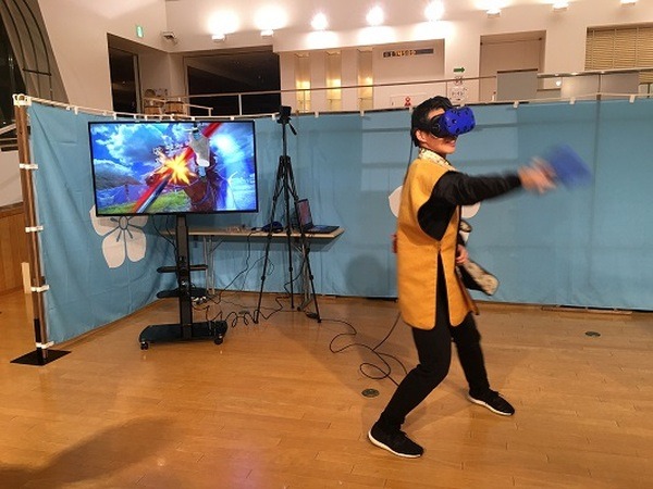 大河ドラマ「麒麟がくる」の主人公、明智光秀と戦う本格VRチャンバラアトラクションが「明智光秀博覧会2020in可児市」で開始