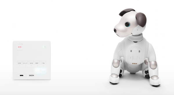 ソニーのaiboとセコムのホーム・セキュリティサービスが連携　お出かけとお帰りを楽しく演出