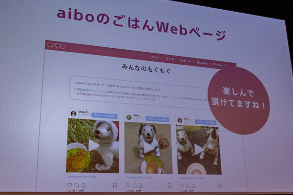 aibo人気の秘密と最新情報がわかる「aiboファン・ミーティング Vol.6」ソニー本社で初開催、約千人が参加！