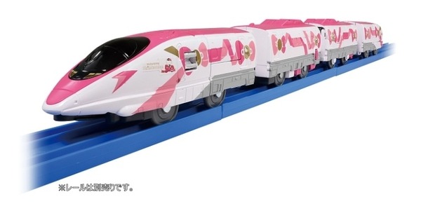 ハローキティがロボットに変形!「新幹線変形ロボ シンカリオン」×「ハローキティ新幹線」のプラレール が3月発売予定