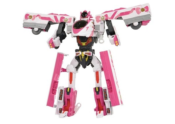 ハローキティがロボットに変形!「新幹線変形ロボ シンカリオン」×「ハローキティ新幹線」のプラレール が3月発売予定