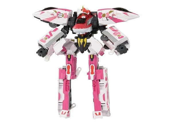 ハローキティがロボットに変形!「新幹線変形ロボ シンカリオン」×「ハローキティ新幹線」のプラレール が3月発売予定