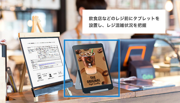 スマホ・タブレットで顧客分析「OPTiM AI Camera Mobile」月額1,950円で人数、属性、来店時間を分析