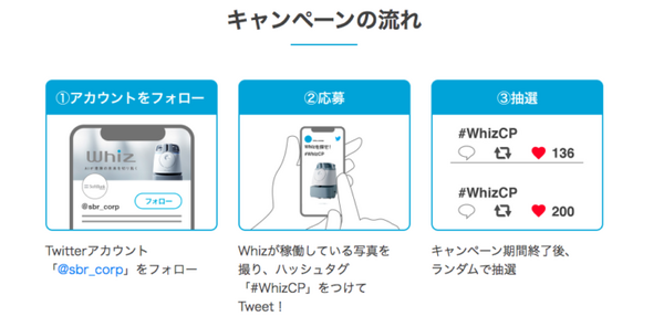 AI清掃ロボット「Whiz」導入施設の利用券が10万人にあたるキャンペーン実施、Twitter投稿でPaypay残高があたる「Whizを探せ」キャンペーンも