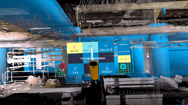 VR空間上で穿孔作業をロボットに指示して「墨出し」から「穿孔作業」まで自動化 三谷産業とSE4が共同開発