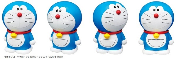 おしゃべりする手のひらサイズのドラえもん「こっちむいてDORAEMON」新発売　タカラトミーから
