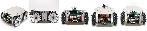 ヴイストンがメカナムホイールの台車ロボット「JetBot Mecanum」発売　NVIDIA「Jetson Nano」搭載、可搬重量約40kg