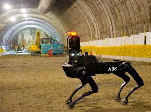 【速報】鹿島建設が四足歩行ロボット「Spot」(スポット)を正式導入　トンネル工事現場で有用性を確認　ボストンダイナミクスの最先端技術が実践へ