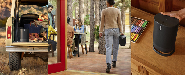 AlexaとGoogleアシスタント両対応のスマートスピーカー「Sonos Move」国内向け先行販売へ　WiFiとBluetoothのモバイル対応