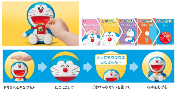 【速報】タカラトミーがドラえもん型コミュニケーションロボットを発表　カードでプログラミングにも対応　6月下旬から販売