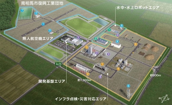 テララボが福島ロボットテストフィールドで長距離ドローンを活用した大規模災害対策システムを研究開発