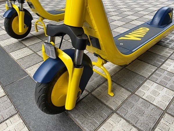 シェア電動キックボードサービス「Wind」とは？千葉等で実証実験中、イオンモール幕張新都心に増設してステーション数は14ヶ所に